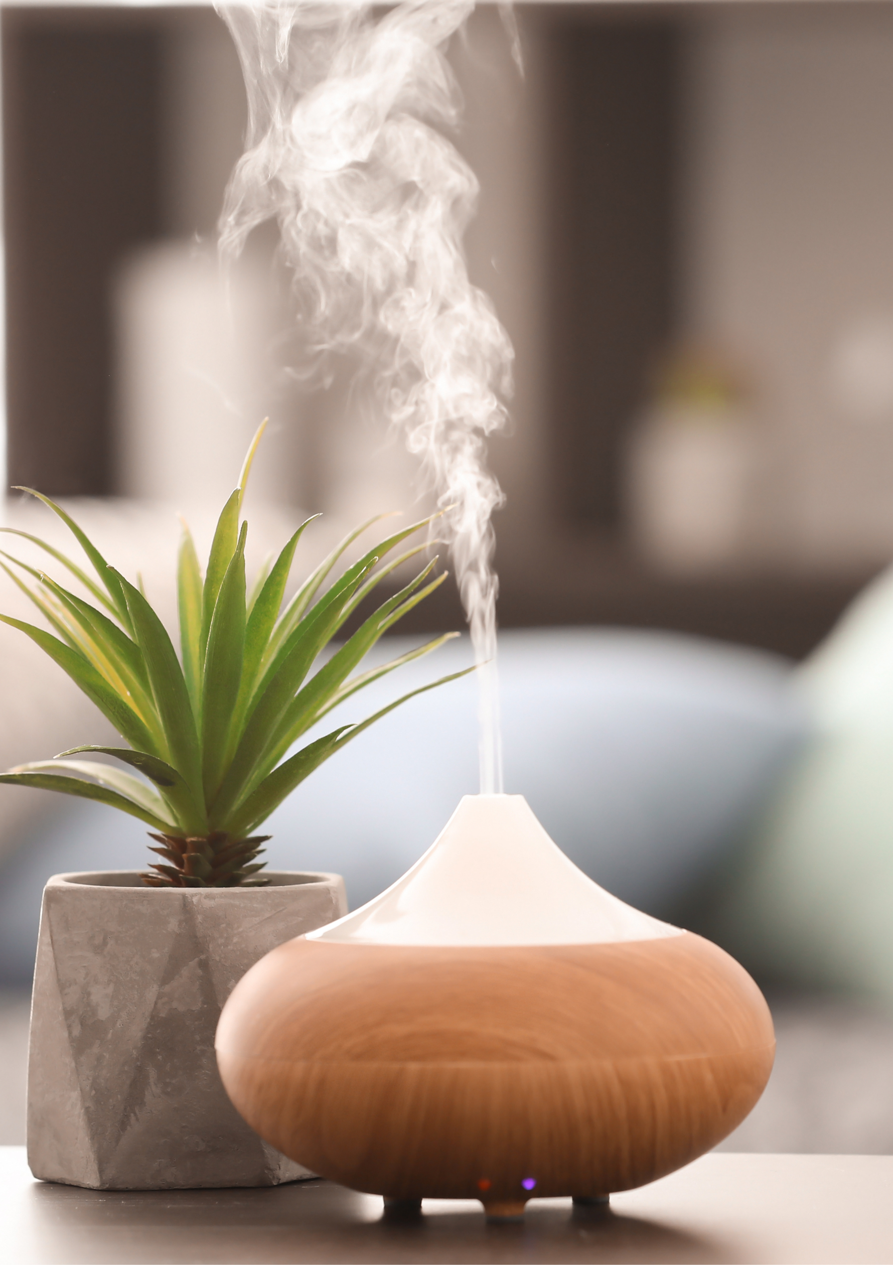 Ein Diffusor im Betrieb.