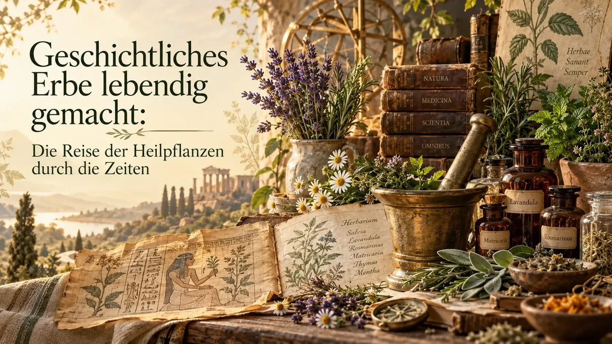 Geschichtliches Erbe lebendig gemacht: Die Reise der Heilpflanzen durch die Zeiten