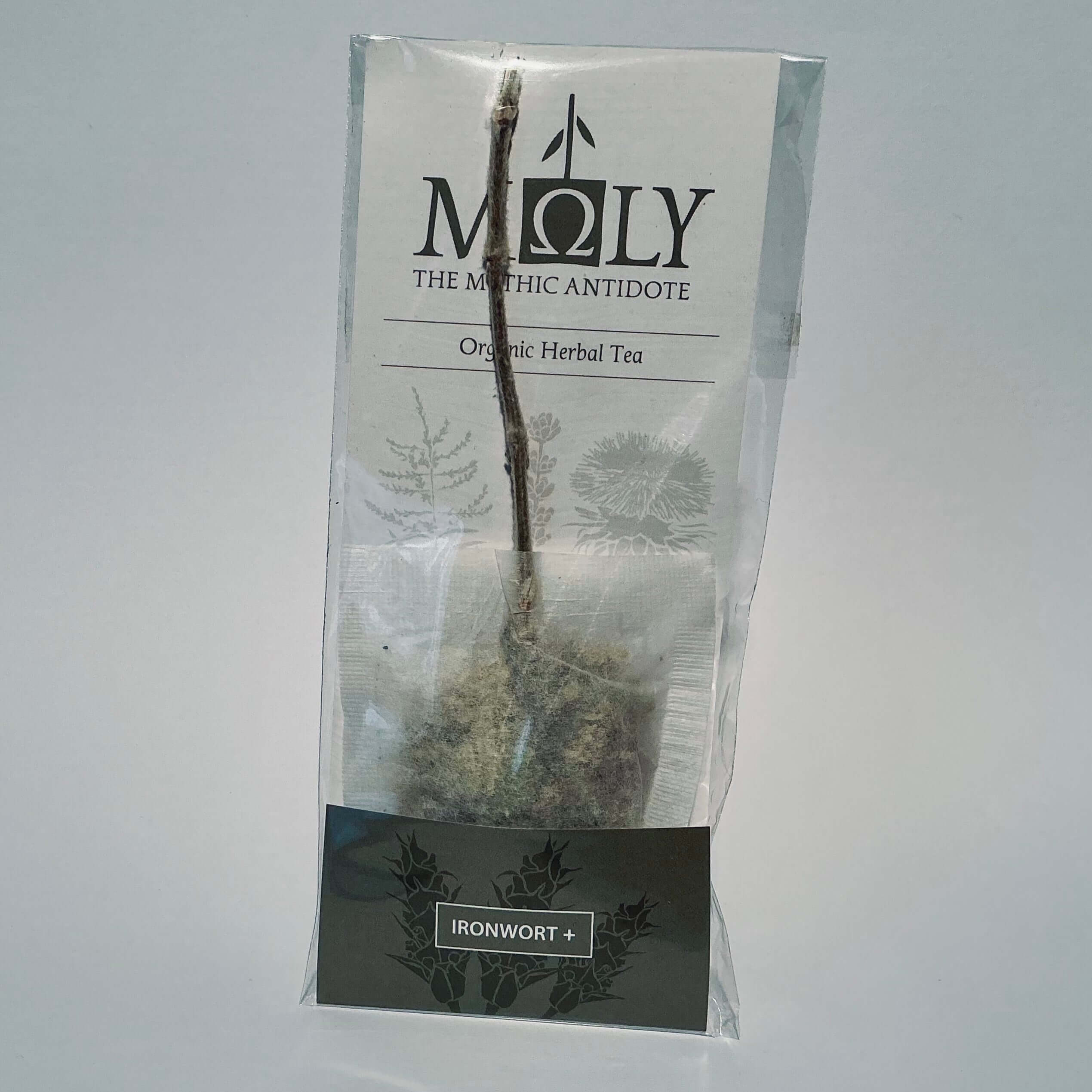 Einzelverpackung MOLY Ironwort und Zitronenverbene Bio  HO.RE.CA. 