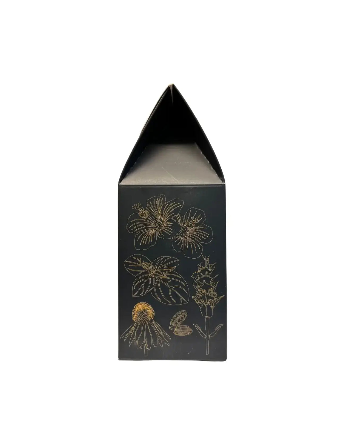 Die rechte Seite der Zitronenmelisse Verpackung von Moly.