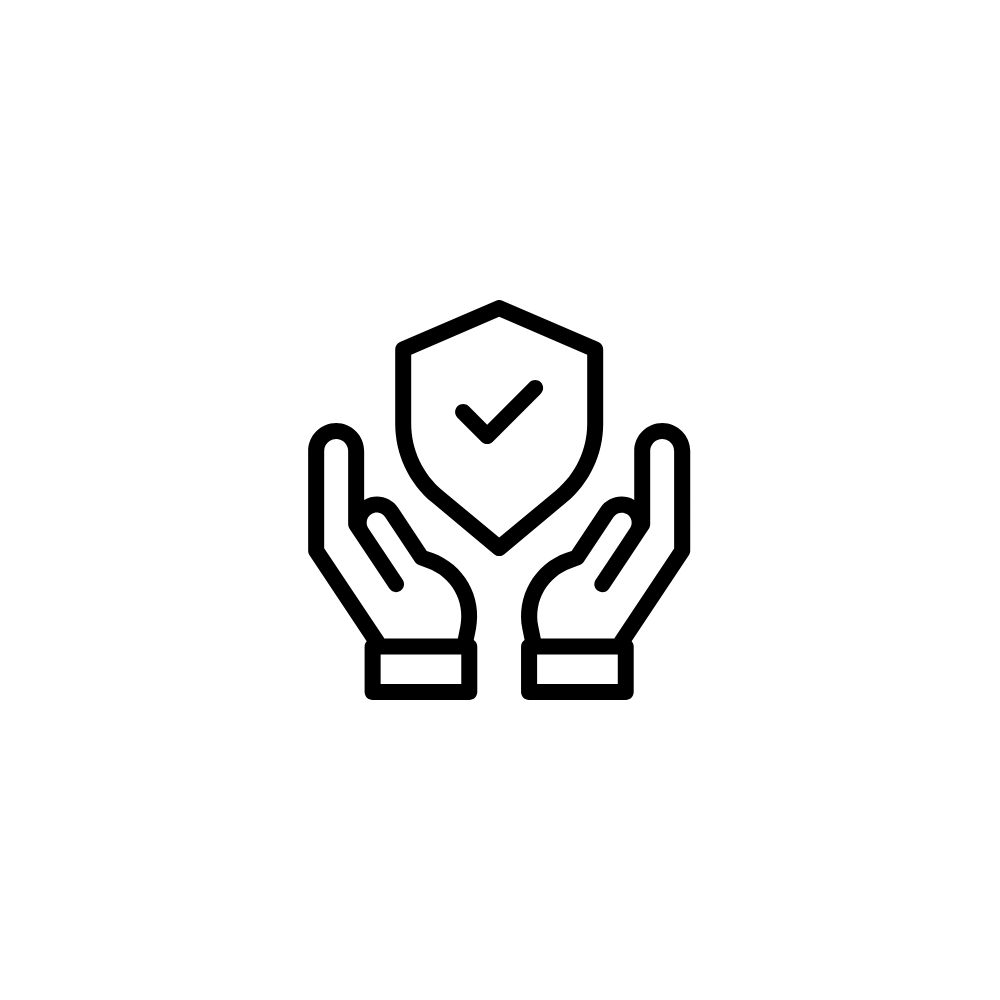 Ein graphisches Sicherheits-Icon.