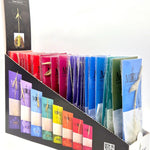 Verkaufsansicht der geöffneten Moly Display Box mit den 32 Einzelkräutertees