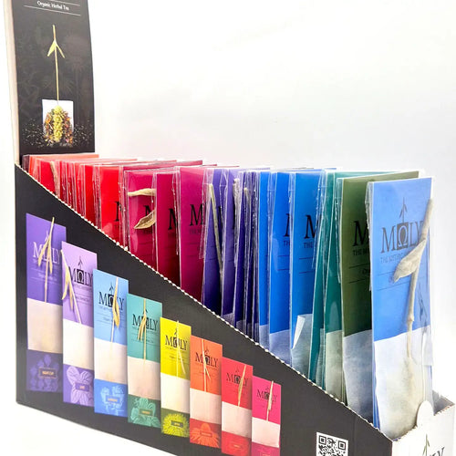 Verkaufsansicht der Moly Display Box