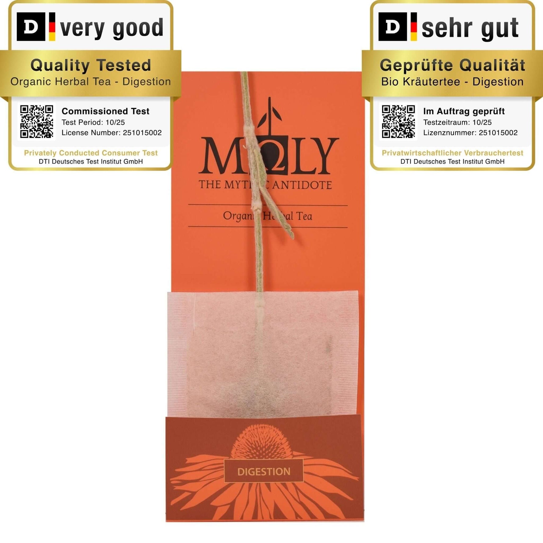 Einzelverpackung Moly Digestion