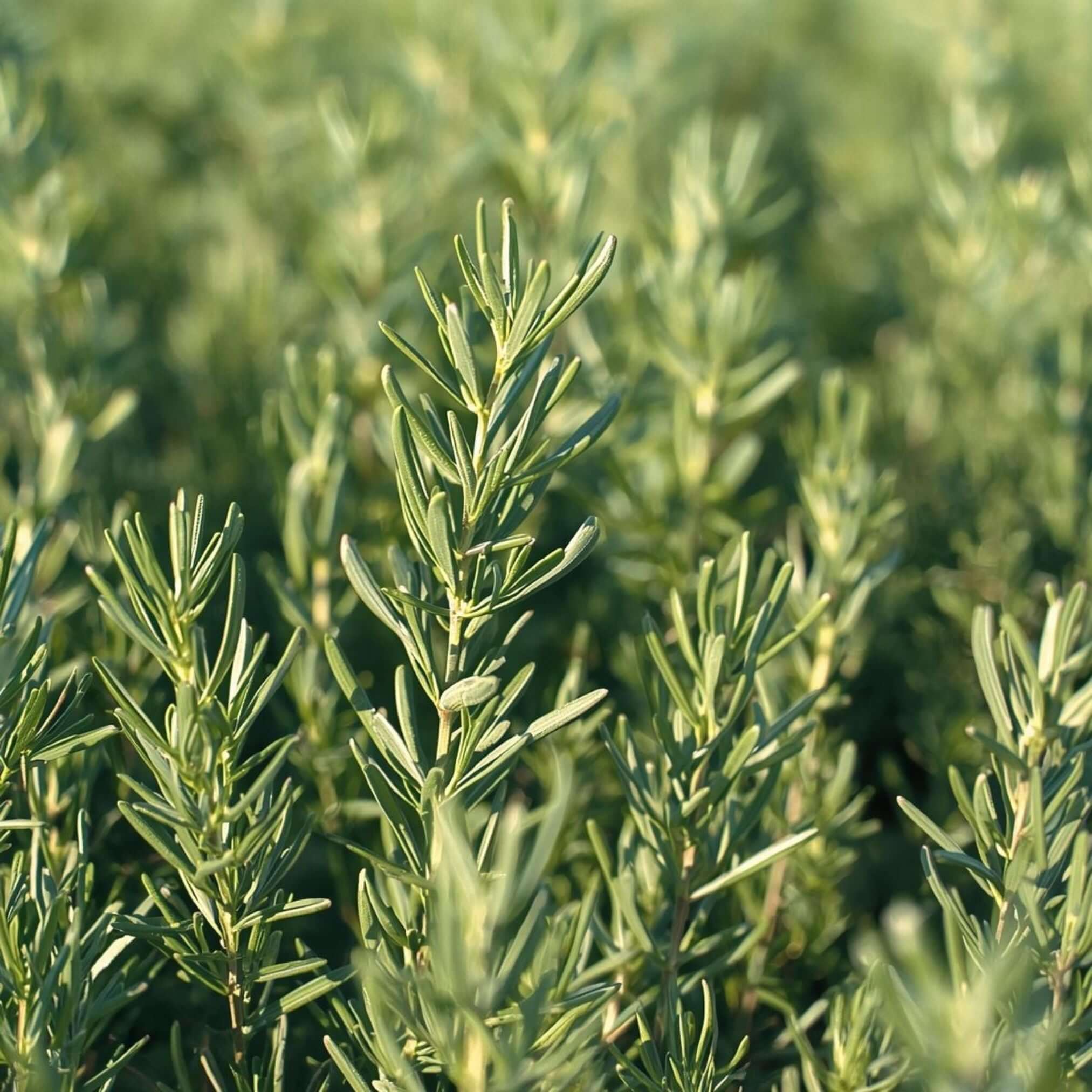 Makroaufnahme von Rosmarin-